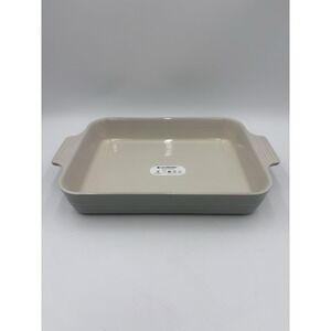 Le Creuset 32cm 10"x13" Casserole Baking Dish Pistache Retired Rare Lasagna